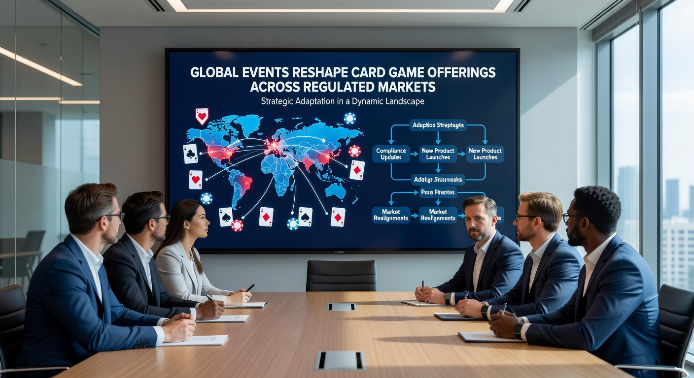 Innovations in card game technology across international regulated markets