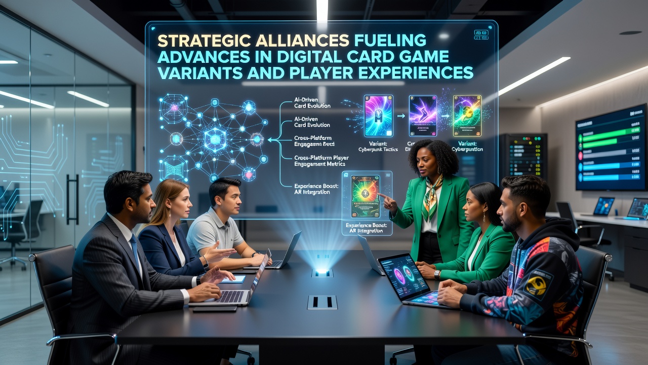 Strategic partnerships between game developers and technology firms advancing digital card game platforms